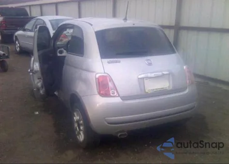 2012 Fiat 500 Pop из США, поврежденный, VIN 3C3CFFAR8CT291385